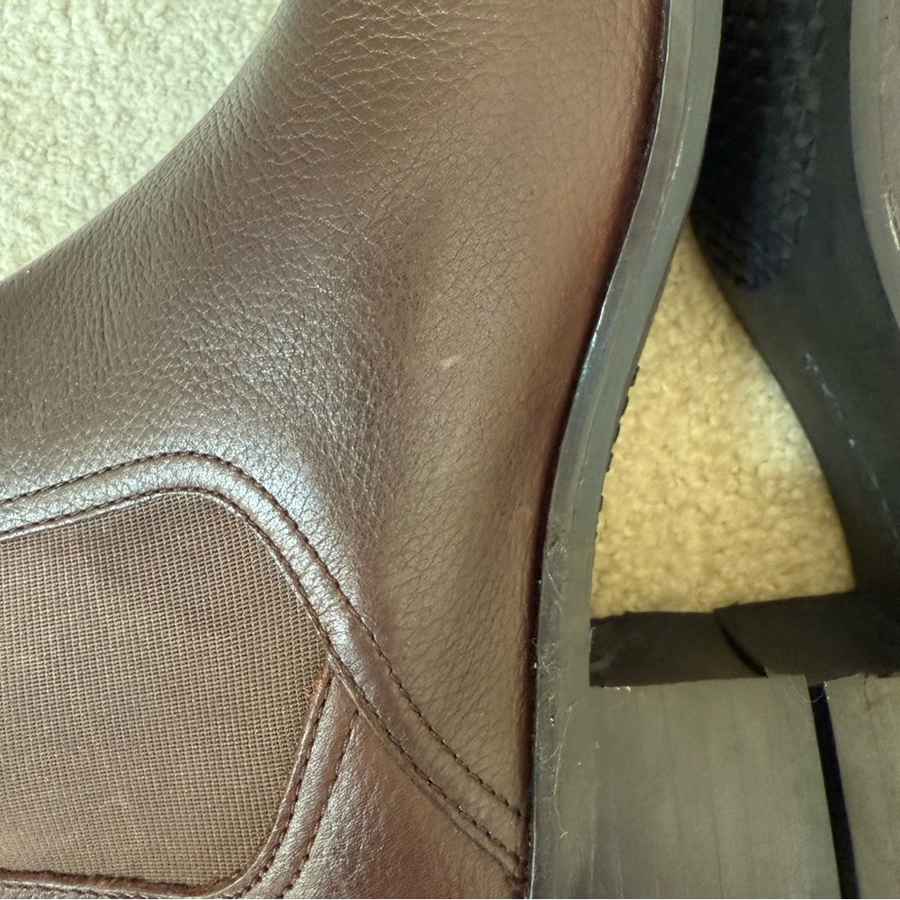 Cole Haan Cassie Ankle Bootie Dark Brown Size 9B - Picture 8 of 9